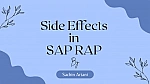 Side Effects in SAP RAP