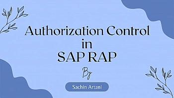Authorization Control in SAP RAP