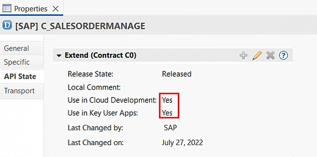 API state