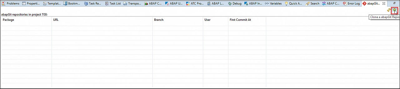 abapGit: New Repository add